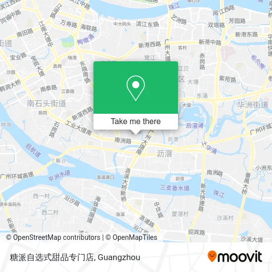 糖派自选式甜品专门店 map