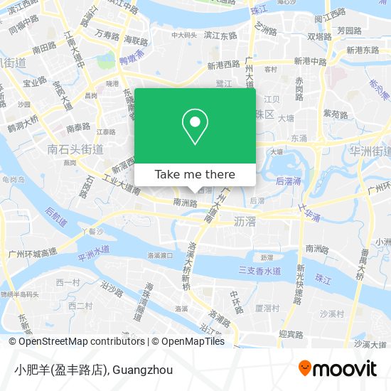 小肥羊(盈丰路店) map