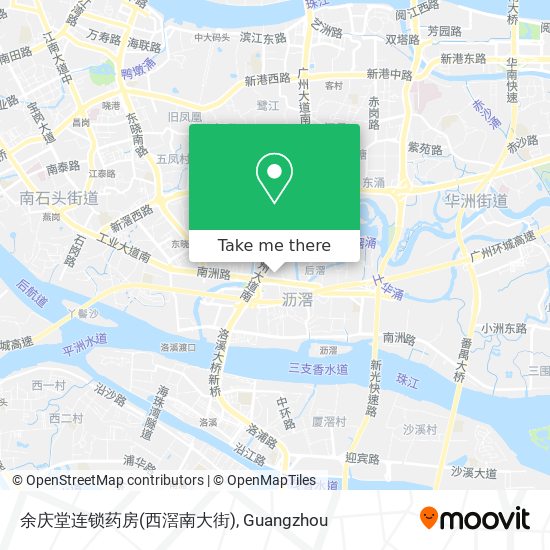 余庆堂连锁药房(西滘南大街) map