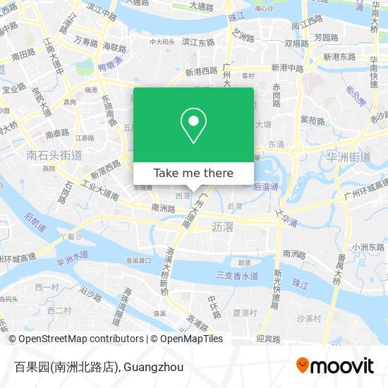 百果园(南洲北路店) map