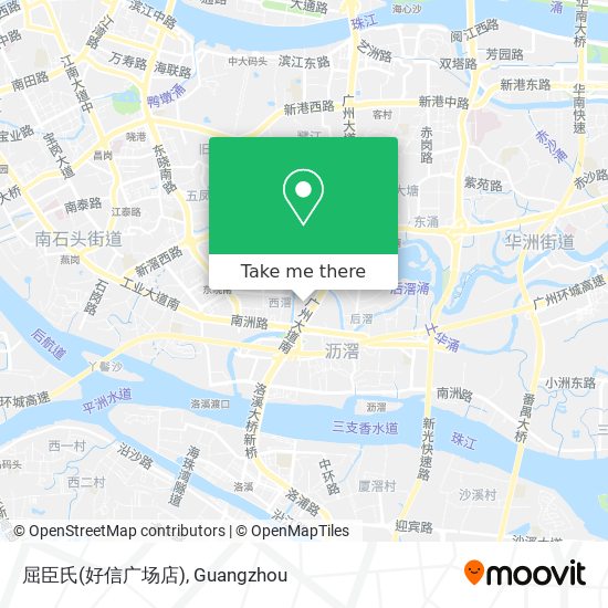 屈臣氏(好信广场店) map