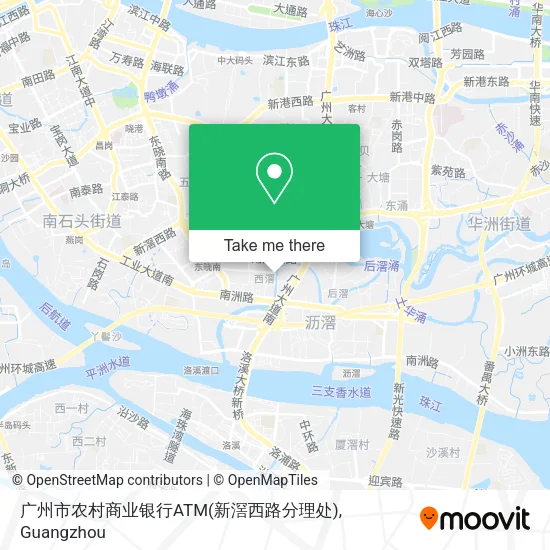 广州市农村商业银行ATM(新滘西路分理处) map