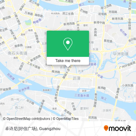 卓诗尼(好信广场) map