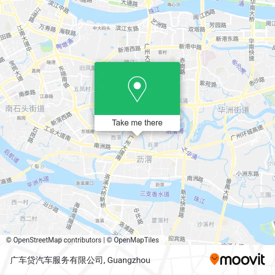 广车贷汽车服务有限公司 map