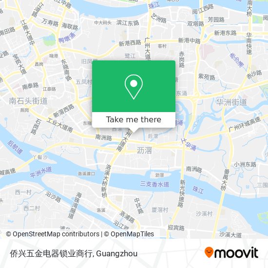 侨兴五金电器锁业商行 map