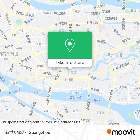 新世纪商场 map