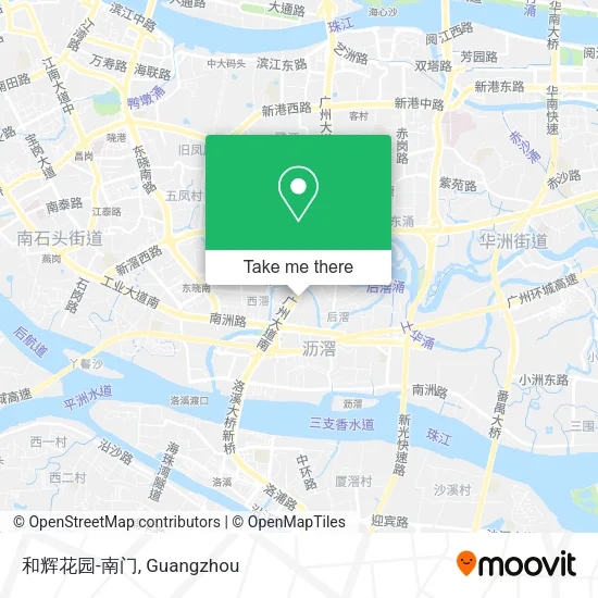 和辉花园-南门 map