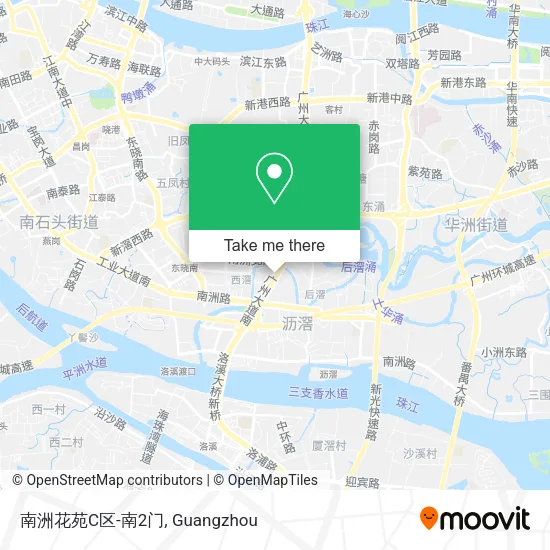 南洲花苑C区-南2门 map