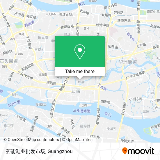 荟能鞋业批发市场 map