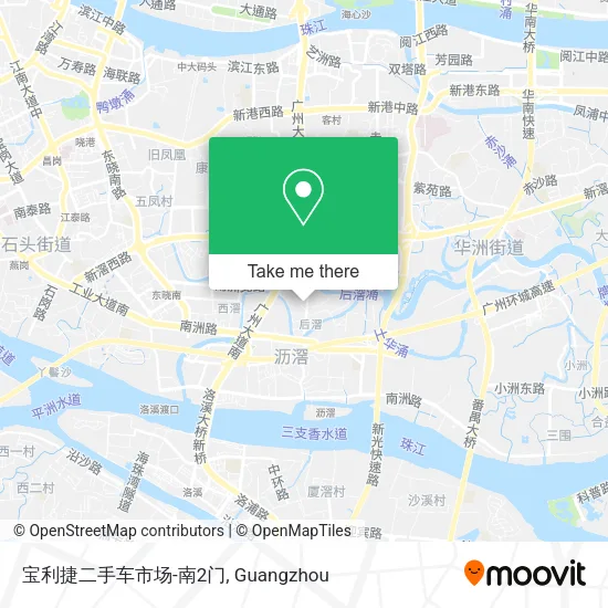 宝利捷二手车市场-南2门 map