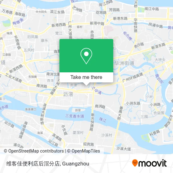 维客佳便利店后滘分店 map