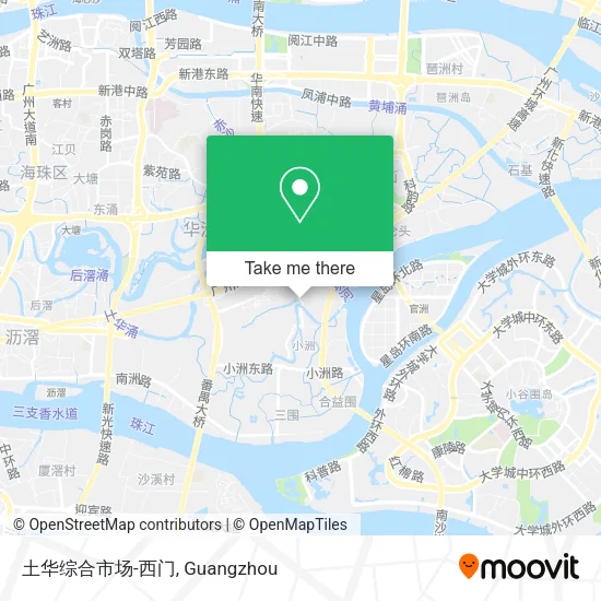 土华综合市场-西门 map