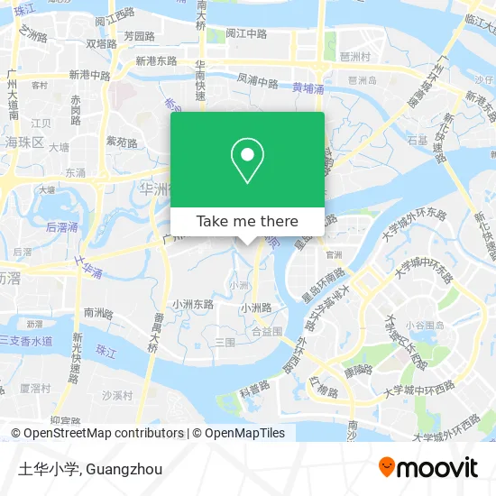 土华小学 map
