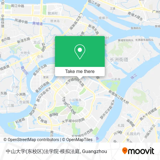 中山大学(东校区)法学院-模拟法庭 map