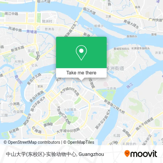 中山大学(东校区)-实验动物中心 map