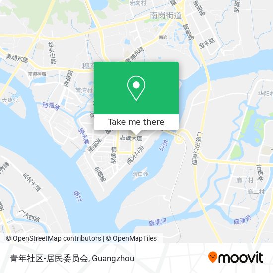 青年社区-居民委员会 map