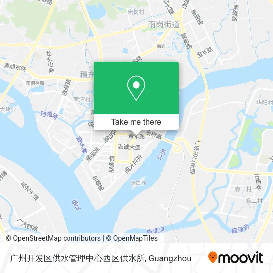 广州开发区供水管理中心西区供水所 map