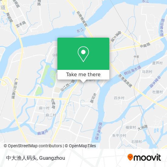 中大渔人码头 map
