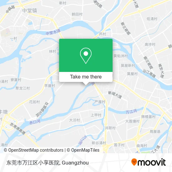 东莞市万江区小享医院 map