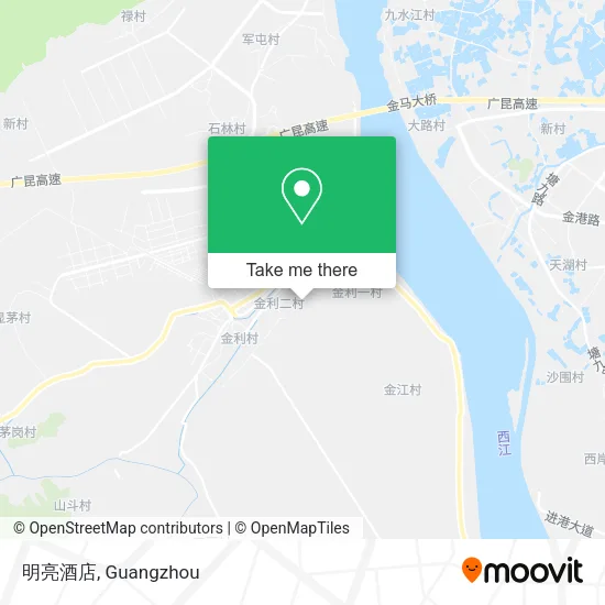 明亮酒店 map