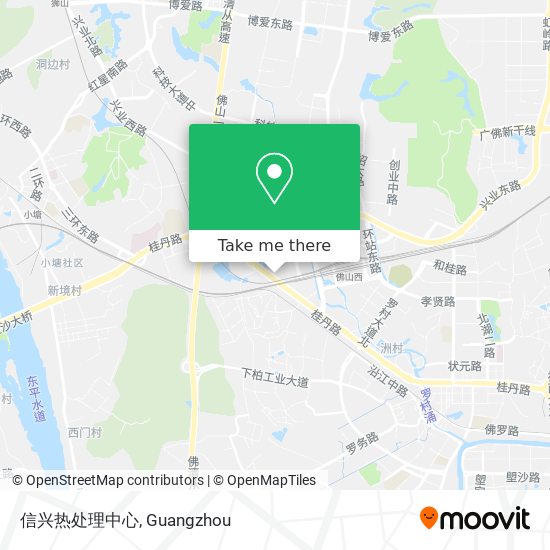 信兴热处理中心 map