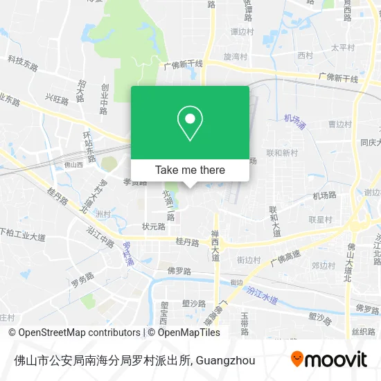 佛山市公安局南海分局罗村派出所 map