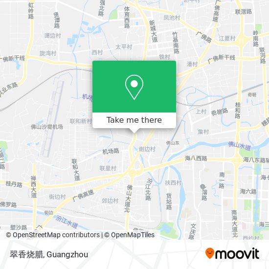 翠香烧腊 map