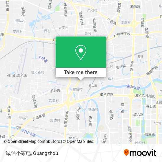 诚信小家电 map