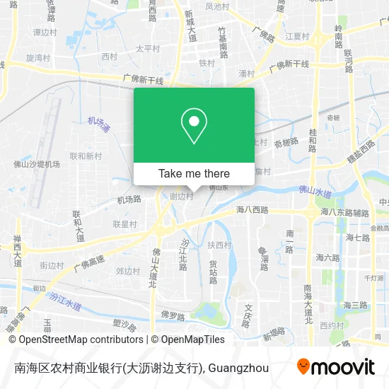 南海区农村商业银行(大沥谢边支行) map