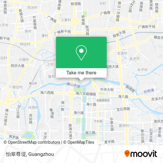 怡翠尊堤 map