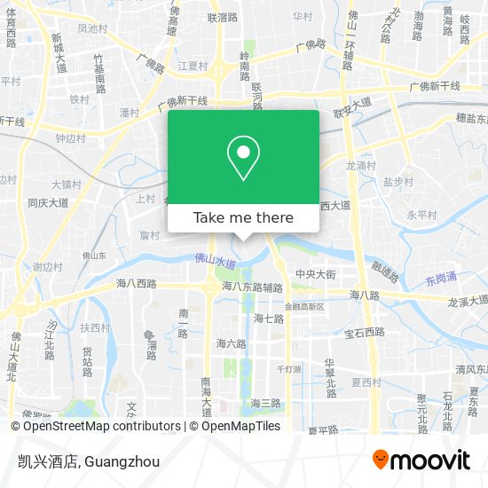 凯兴酒店 map