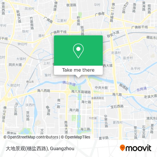 大地景观(穗盐西路) map