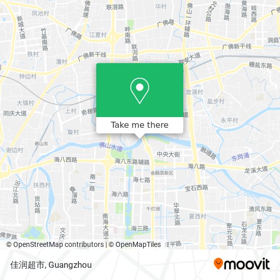 佳润超市 map