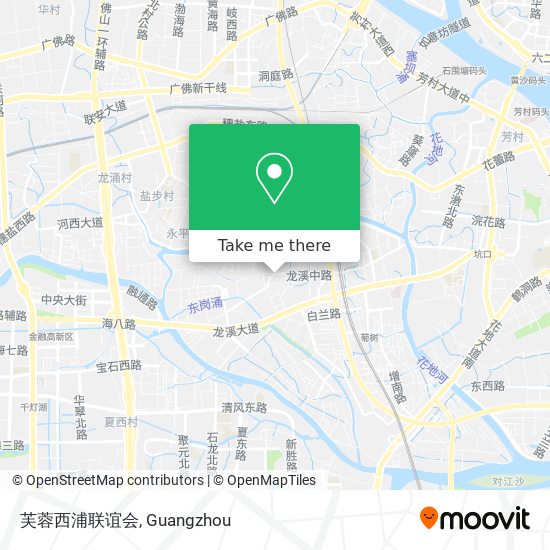芙蓉西浦联谊会 map