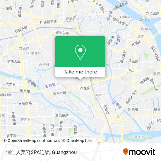 俏佳人美容SPA连锁 map
