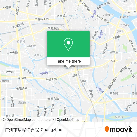 广州市康桦怡养院 map