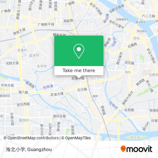 海北小学 map