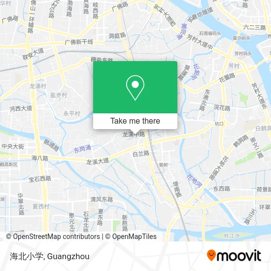 海北小学 map