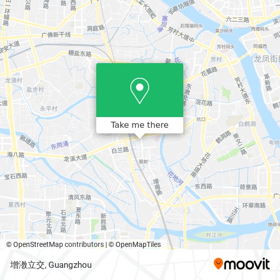 增漖立交 map