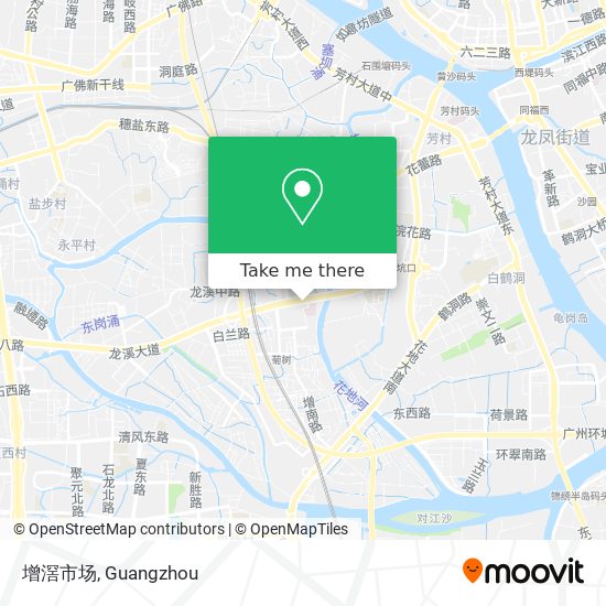 增滘市场 map