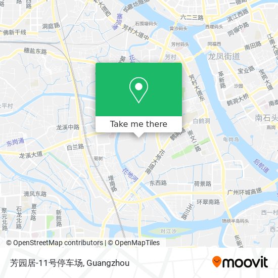 芳园居-11号停车场 map
