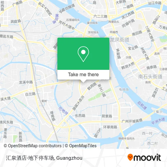 汇泉酒店-地下停车场 map