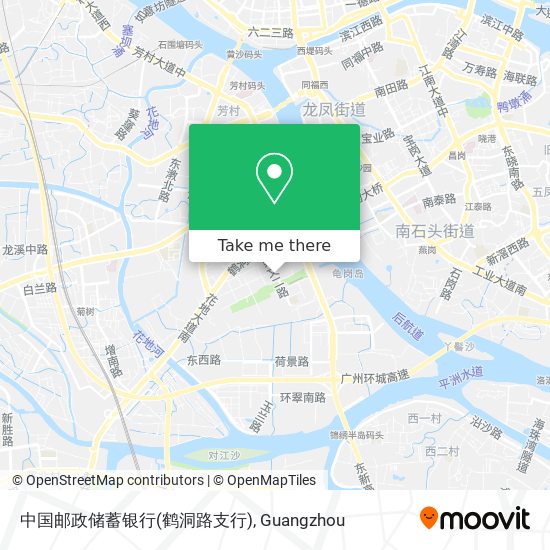 中国邮政储蓄银行(鹤洞路支行) map