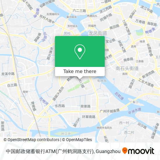 中国邮政储蓄银行ATM(广州鹤洞路支行) map