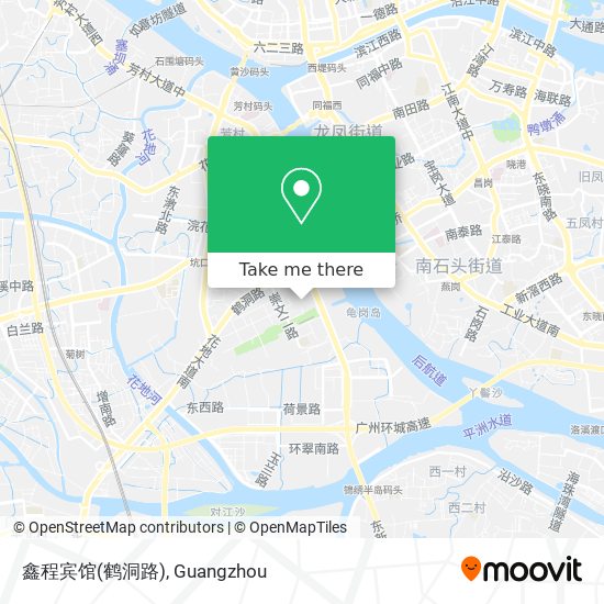 鑫程宾馆(鹤洞路) map