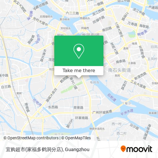 宜购超市(家福多鹤洞分店) map