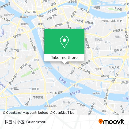 棣园村小区 map