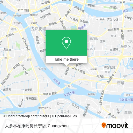 大参林柏康药房长宁店 map