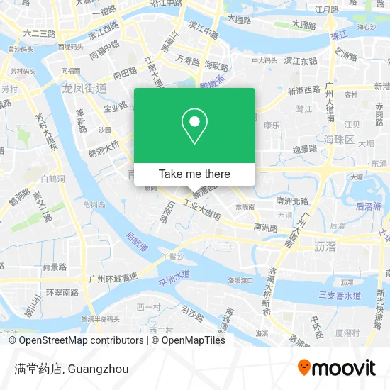 满堂药店 map