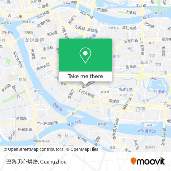 巴黎贝心烘焙 map